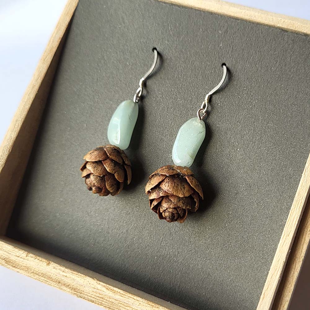 Kõrvarõngad KÄBI akvamariiniga - Image 5