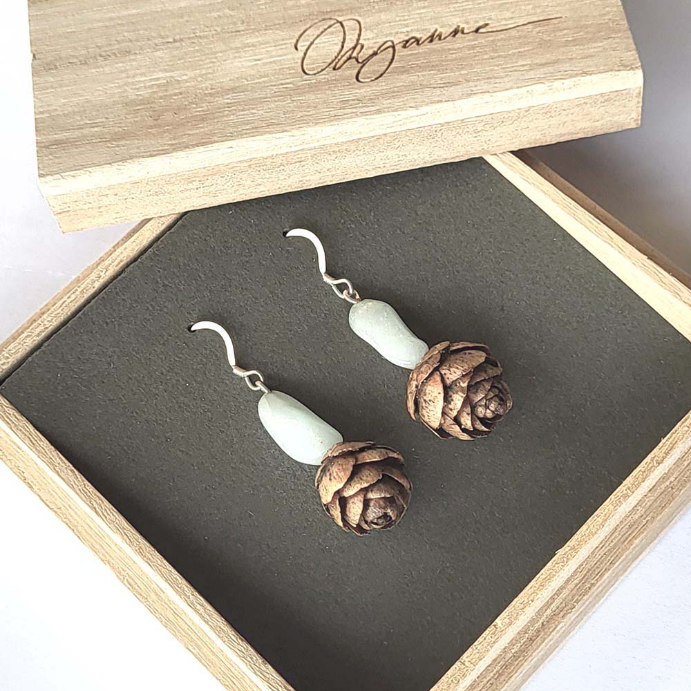 Kõrvarõngad KÄBI akvamariiniga - Image 4