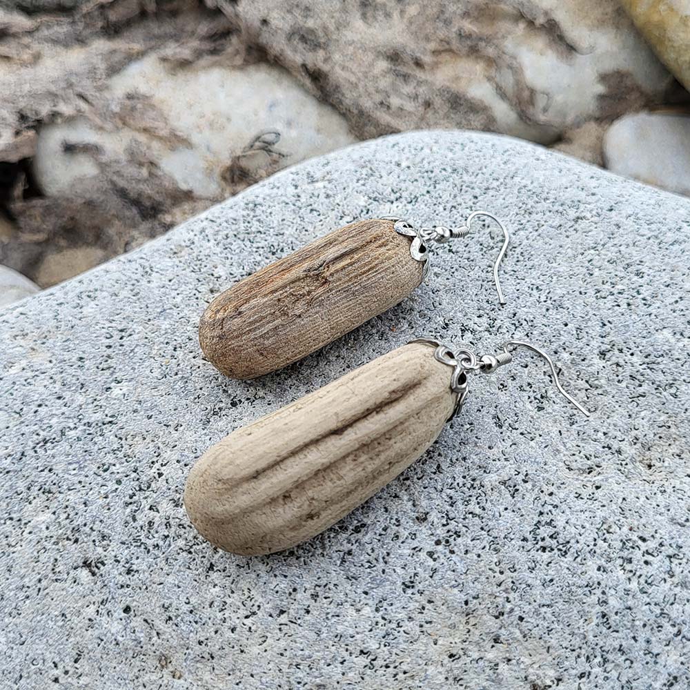 Kõrvarõngad. Sari SABI – ajupuit - Image 3