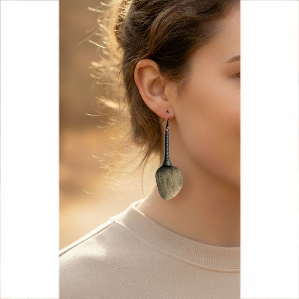 Kõrvarõngad PELAGOS – ajupuit